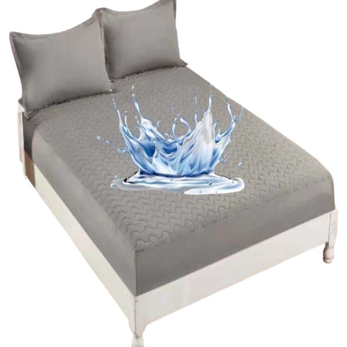 GENERICO - CUBRE COLCHÓN IMPERMEABLE 1.5 PLAZA