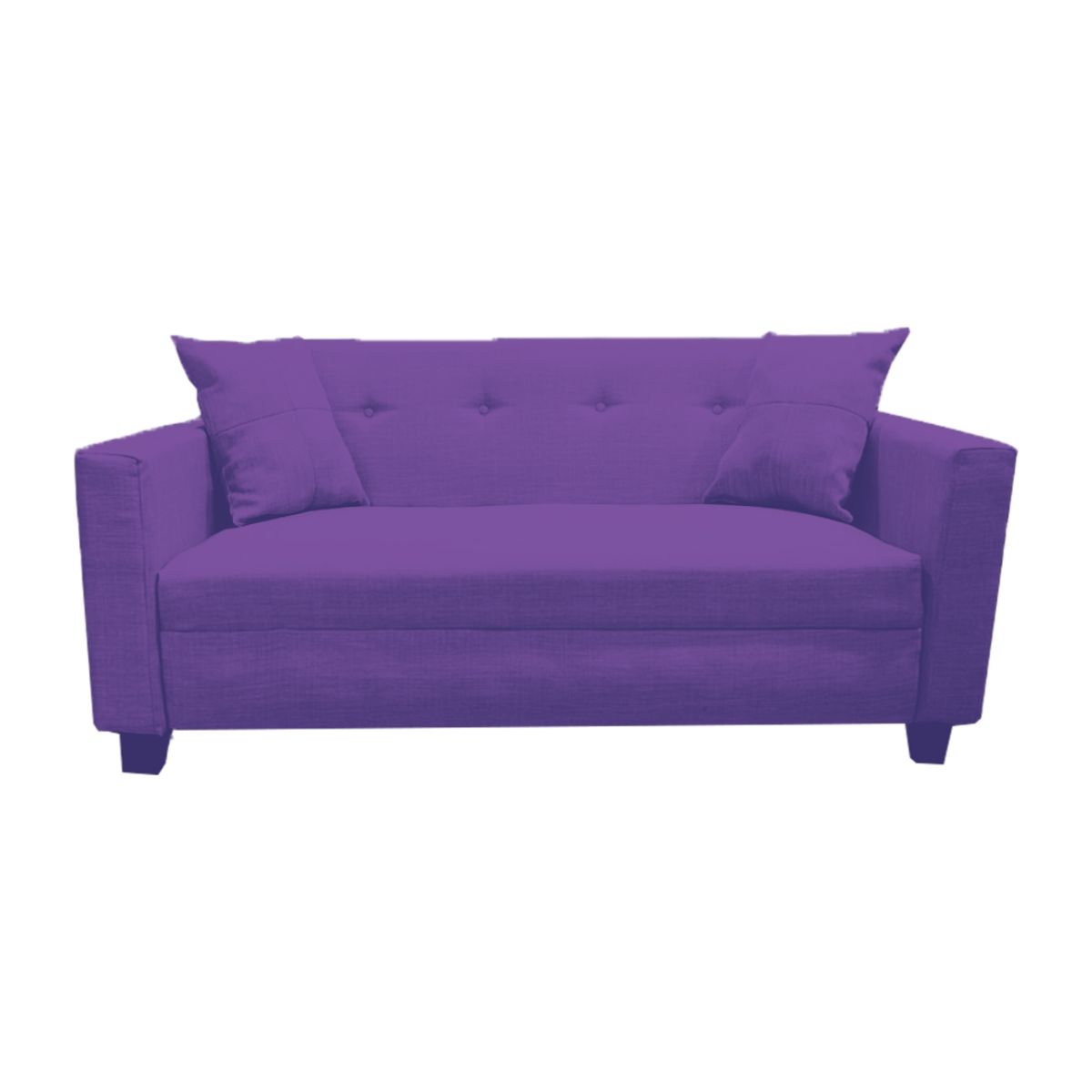 MUEBLES HVM - Sofa HVM alonso Morado 3C Lino