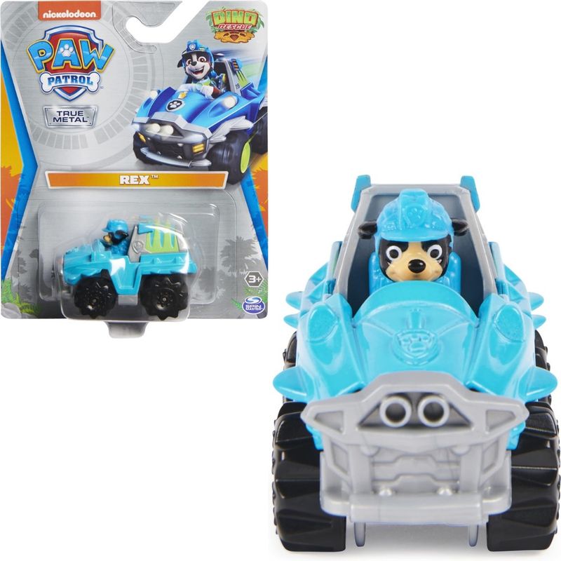 PAW PATROL - Paw Patrol Dino Rescue Vehículo Metálico Rex