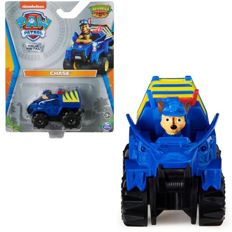 PAW PATROL - Paw Patrol Dino Rescue Vehículo Metálico Chase