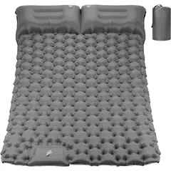 PUREPOWER - Colchón Inflable Doble Para Acampar Colchoneta Autoinflable