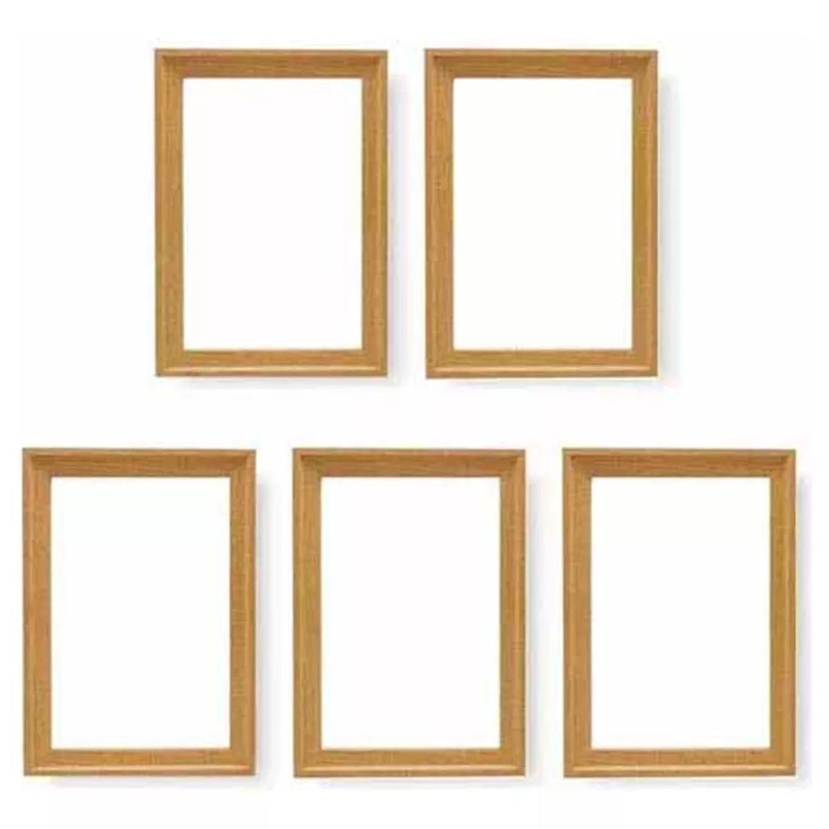 KUANGYE - 5 Piezas Cuadros Decorativos Portarretratos Marco De Fotos