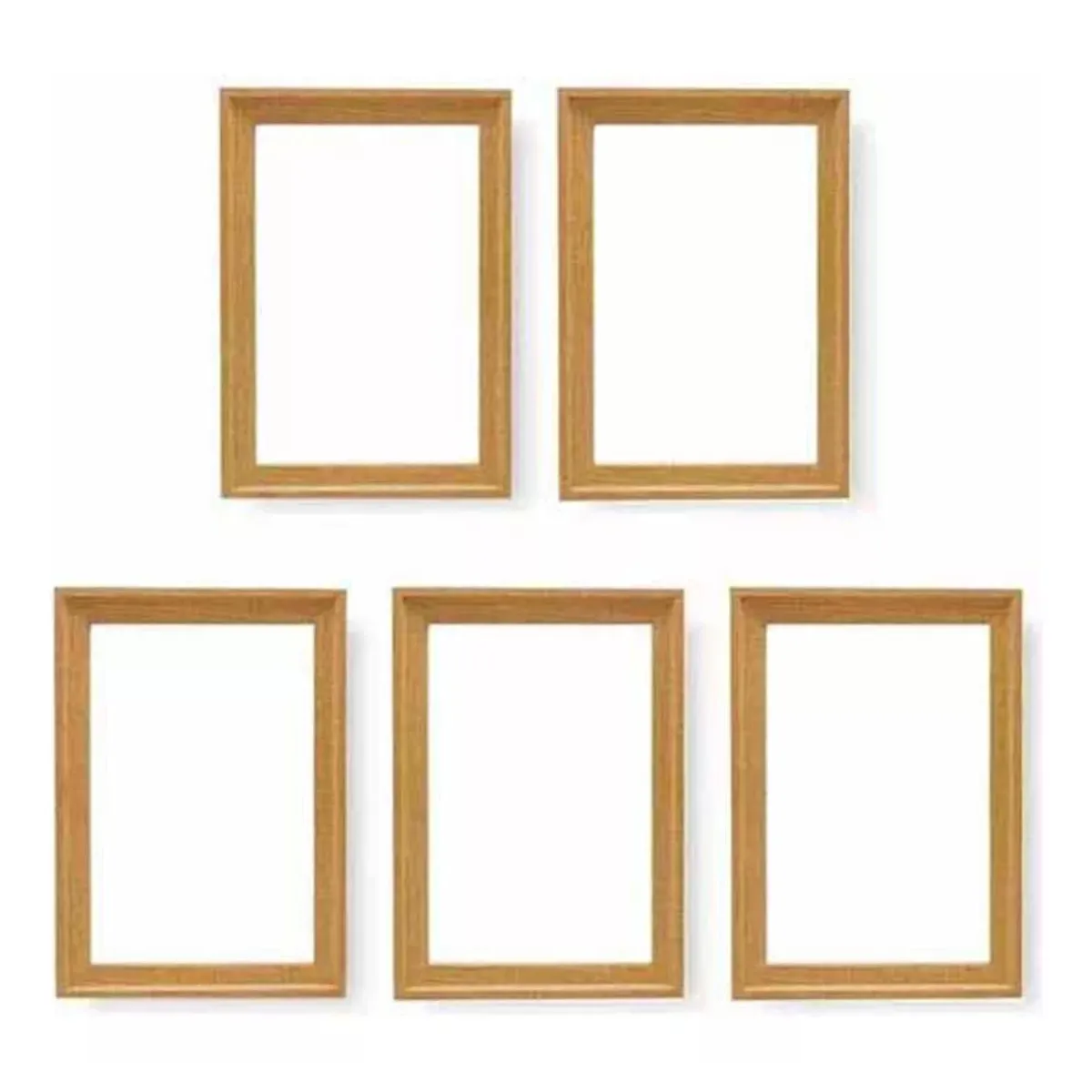 KUANGYE - 5 Piezas Cuadros Decorativos Portarretratos Marco De Fotos