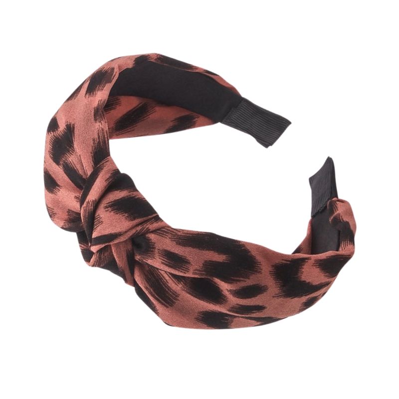 COLETTE - Diadema Rígido Estampado Leopardo Colores Varios