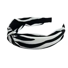 COLETTE - Diadema Rigido Nudo Estmapado Cebra Colores Varios
