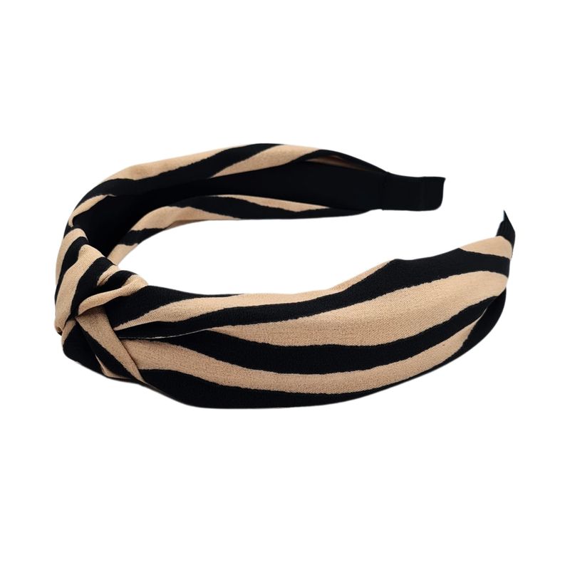 COLETTE - Diadema Rigido Nudo Estmapado Cebra Colores Varios