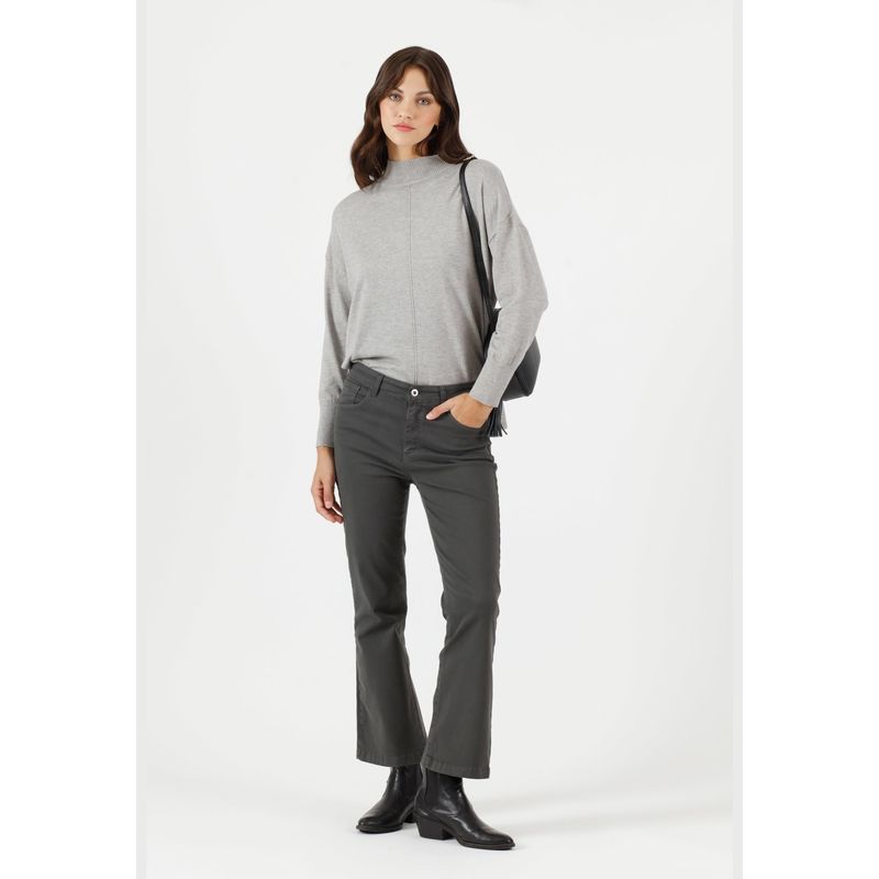 PRIVILEGE - Jeans flare gris PRIVILEGE 781 - Gris