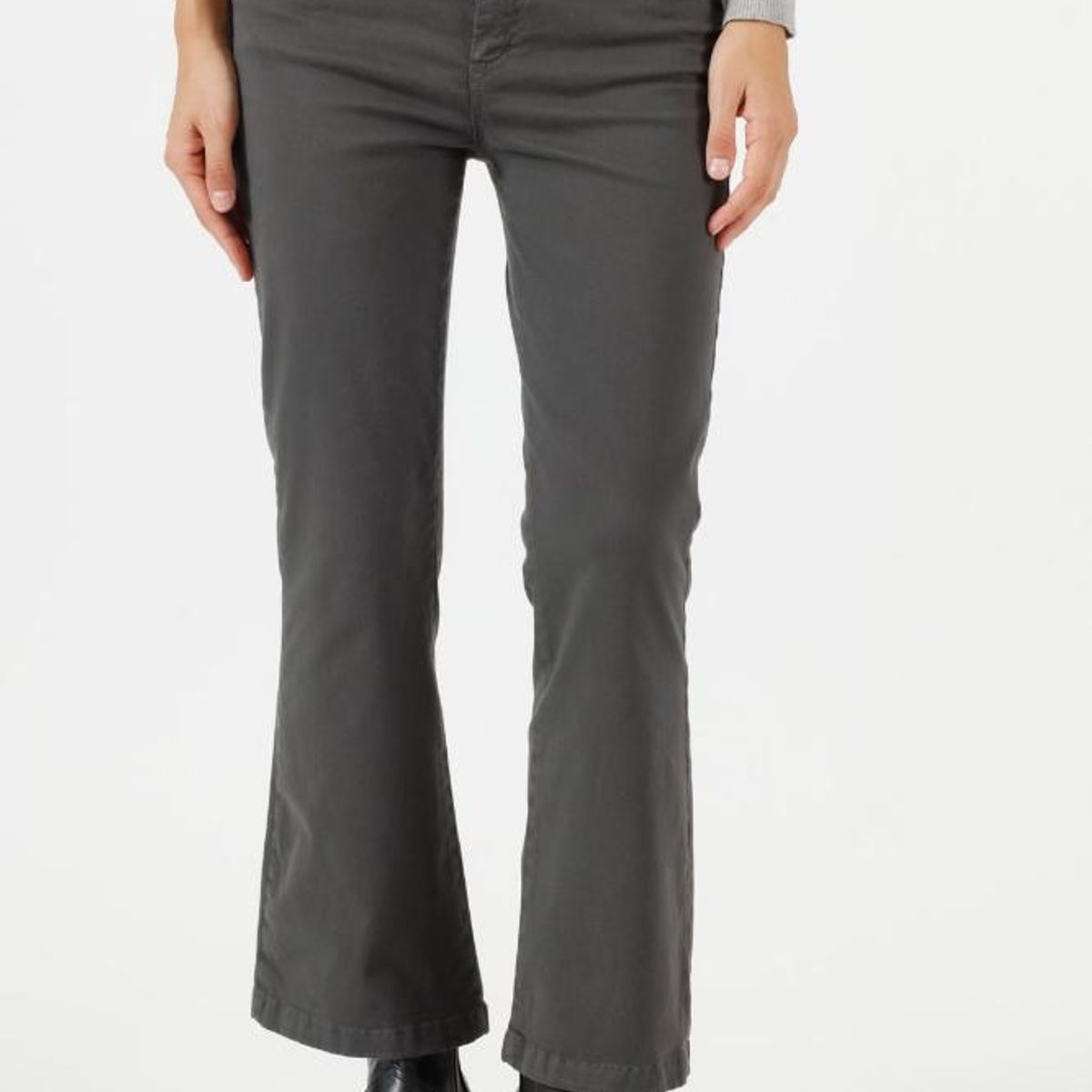 PRIVILEGE - Jeans flare gris PRIVILEGE 781 - Gris