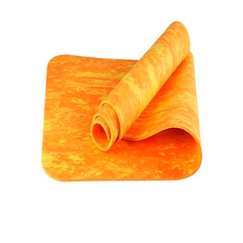 GENERICO - Mat de Yoga TPE Camuflado - Amarillo - 903