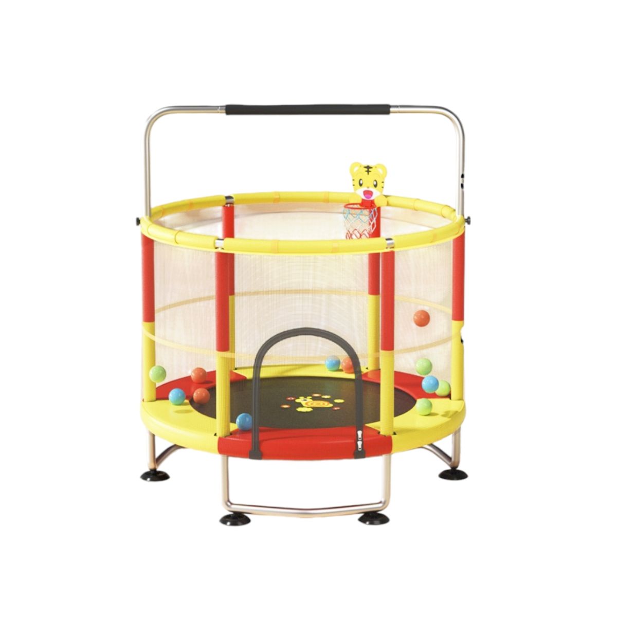 LUBABYCAS - Cama Elástica Resistente 150cm Más Juegos By LuBabycas