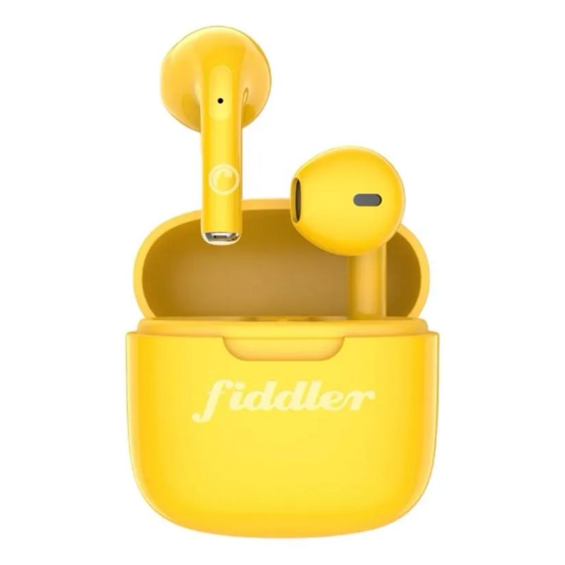 FIDDLER - Audifono Fiddler Colors Amarillo Mini Pod Touch Inalambrico FIDDLER