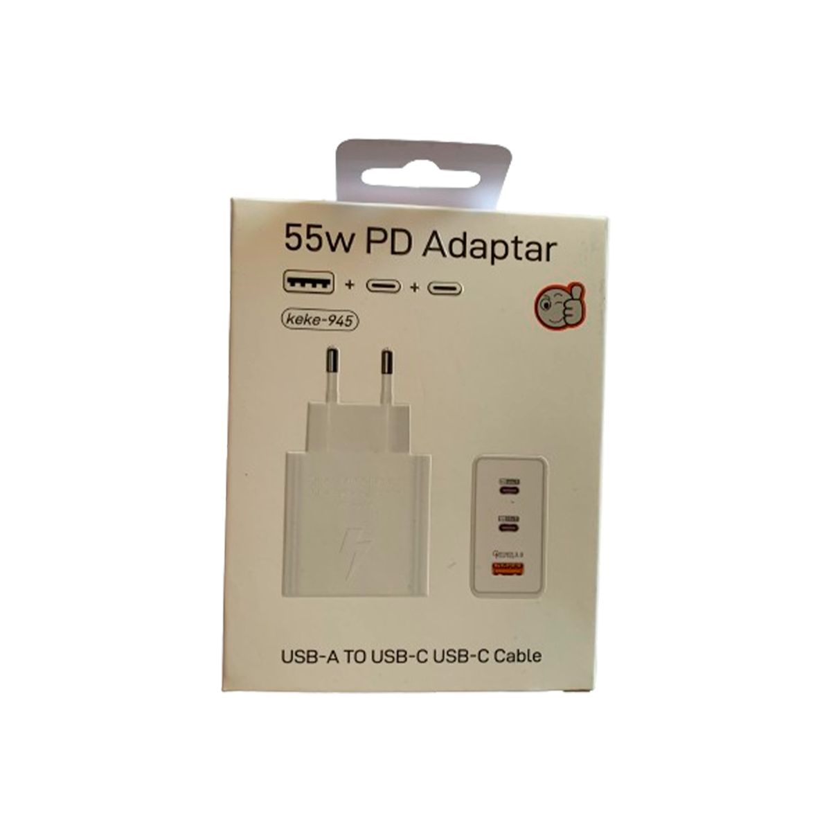 GENERICO - Cargador PD Adaptador de 55W