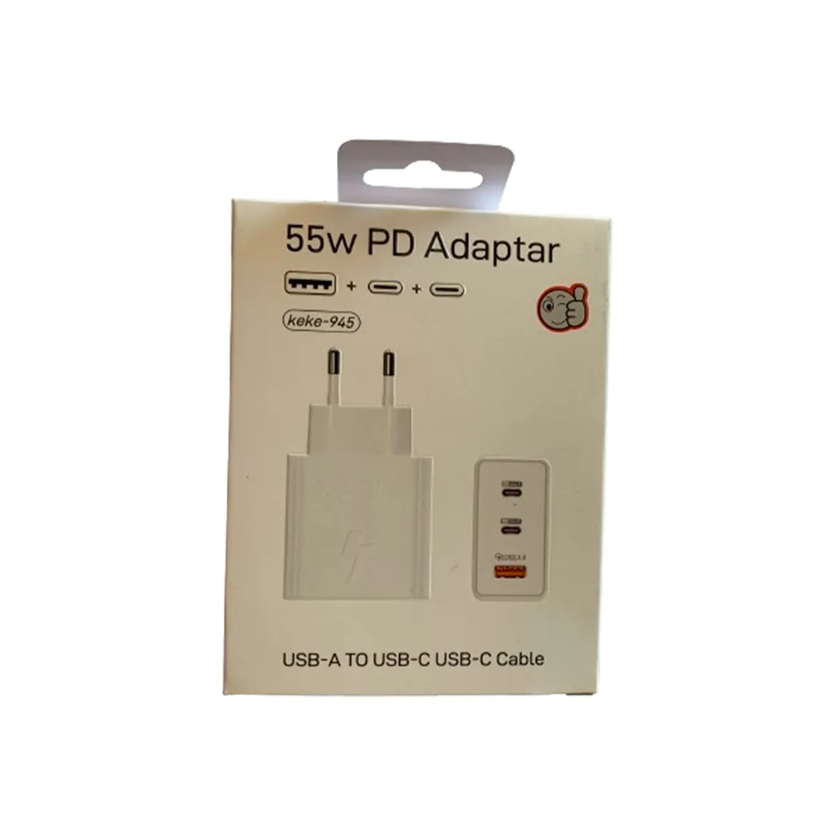 GENERICO - Cargador PD Adaptador de 55W