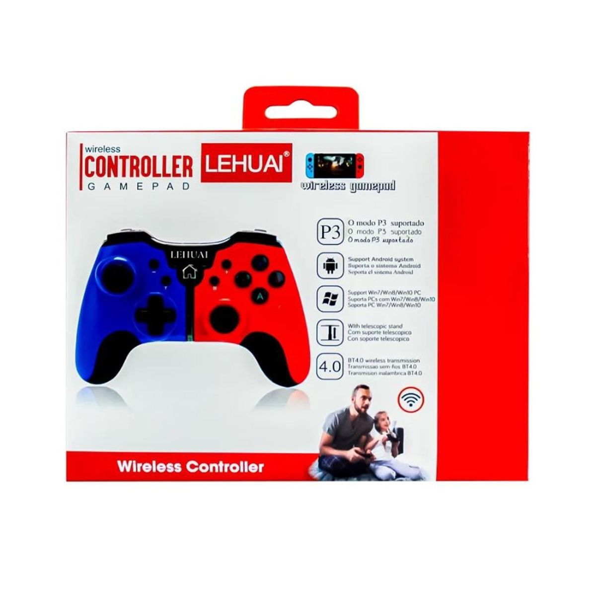 GENERICO - Control Para Videojuegos Inalámbrico Telefono Pc Lehuai