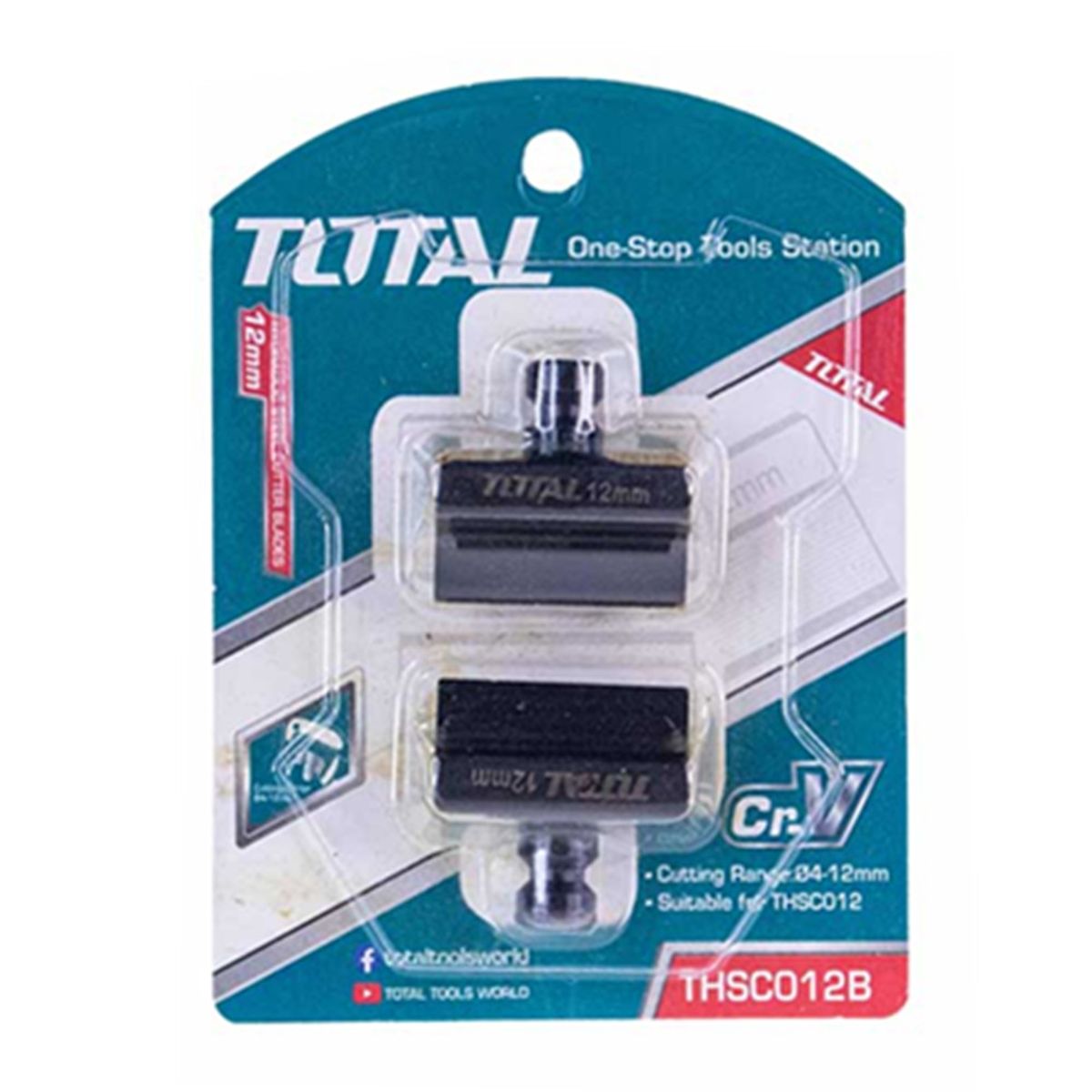 TOTAL TOOLS - Repuesto Cuchillas P Corta Cables Acero Hidráulico Total