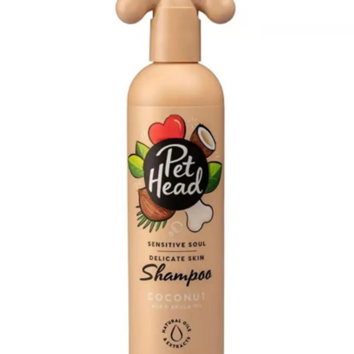 PET HEAD - Shampoo de coco para pieles sensibles Pet Head 475 ml