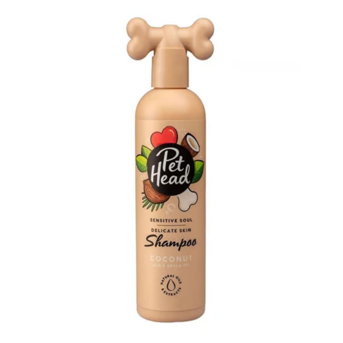 PET HEAD - Shampoo de coco para pieles sensibles Pet Head 475 ml