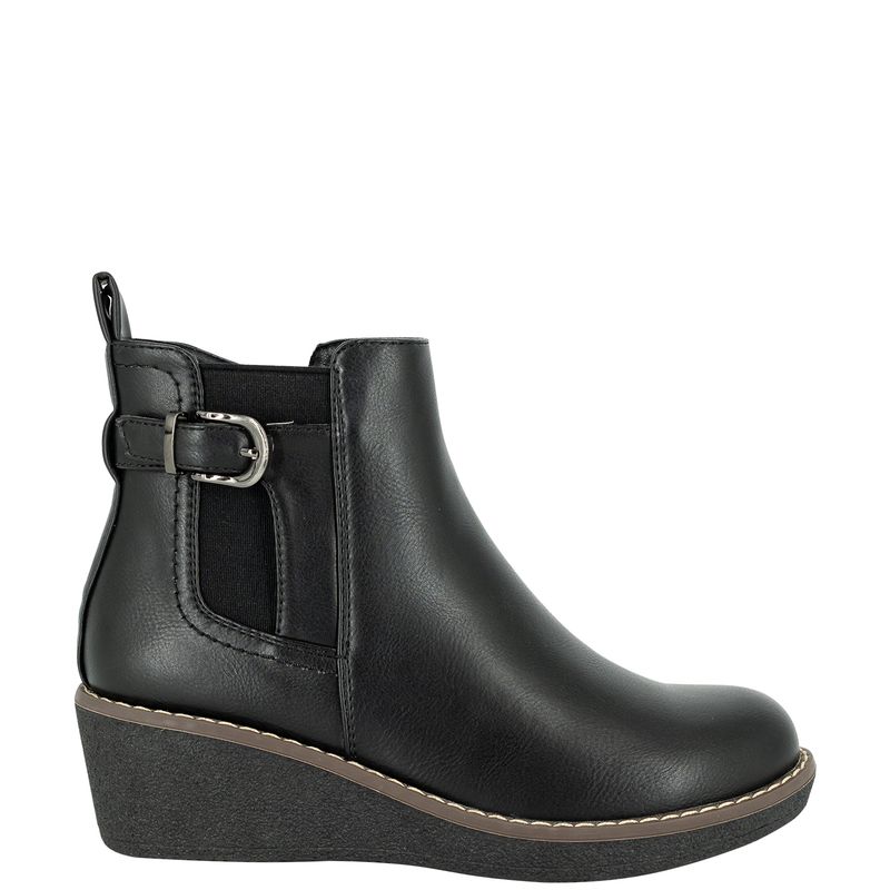 ALQUIMIA - Botin Mujer Negro Benue Alquimia
