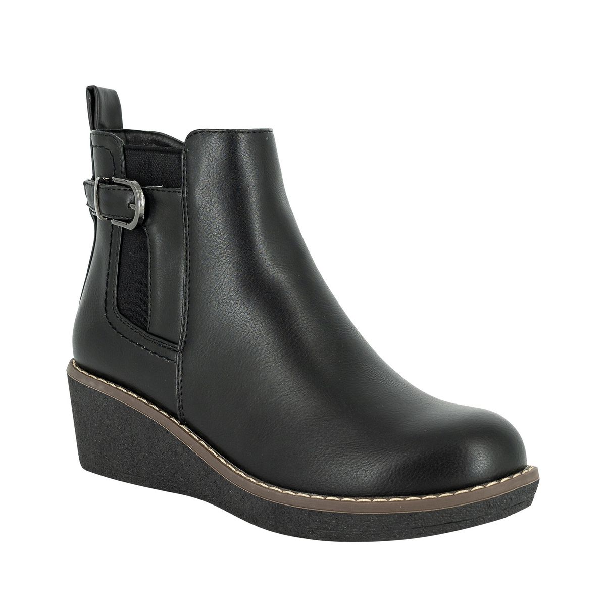 ALQUIMIA - Botin Mujer Negro Benue Alquimia