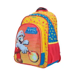 NINTENDO - MOCHILA INFANTIL SUPER MARIO BROS ORIGINAL FUEGO