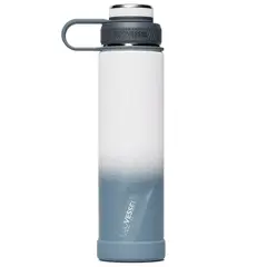 ECOVESSEL - Botella inox Boulder 709 ml Blanco Gris