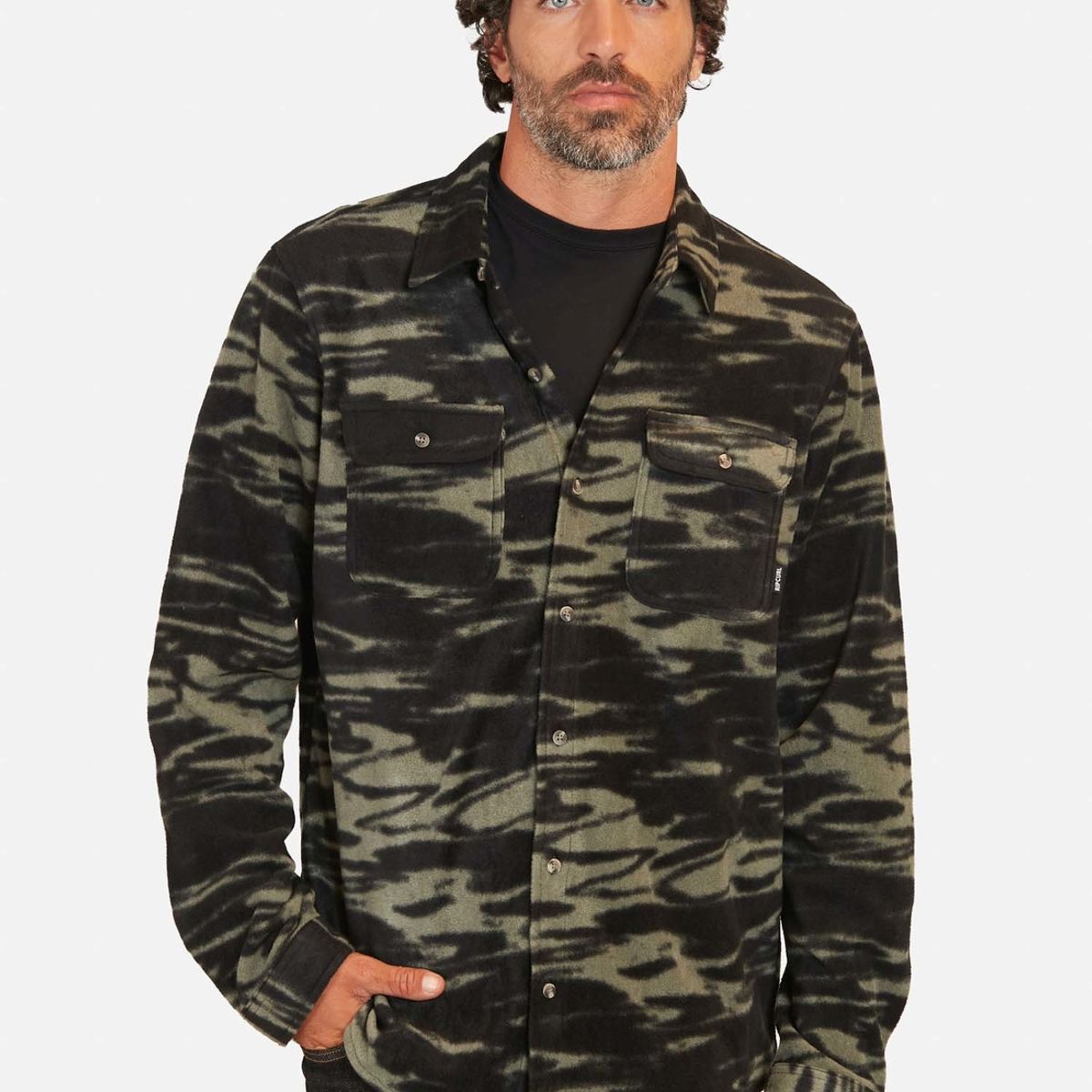 RIP CURL - Camisa Camisa Ml Multicolor Hombre Rip Curl