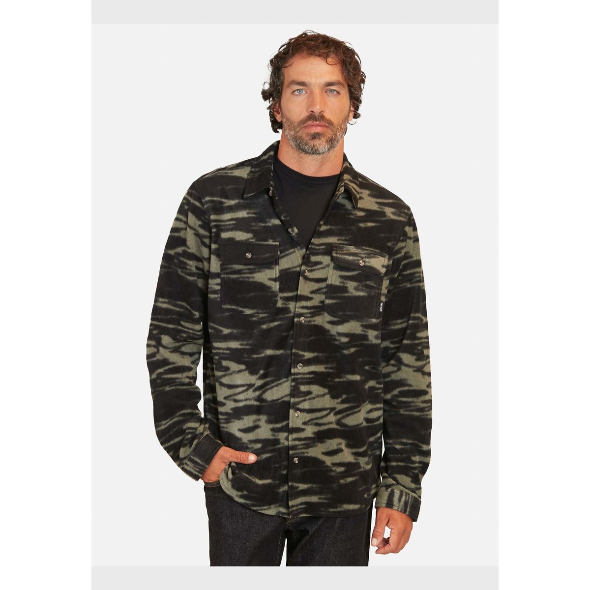 RIP CURL - Camisa Camisa Ml Multicolor Hombre Rip Curl