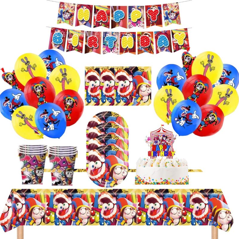 GENERICO - Pack Decoración Globos Cotillón Circus Digital