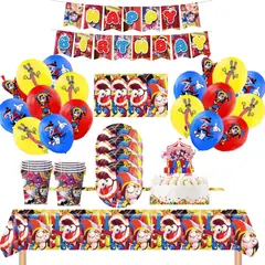 GENERICO - Pack Decoración Globos Cotillón Circus Digital