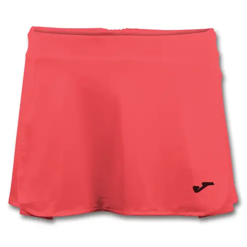 JOMA - Falda Open II Padel o Tenis Coral Fluor