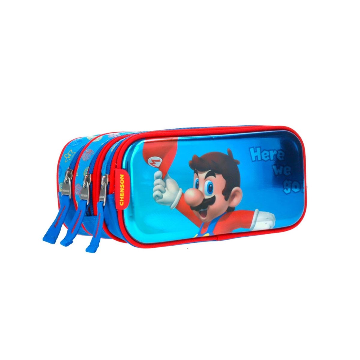 NINTENDO - ESTUCHE LAPICES INFANTIL SUPER MARIO
