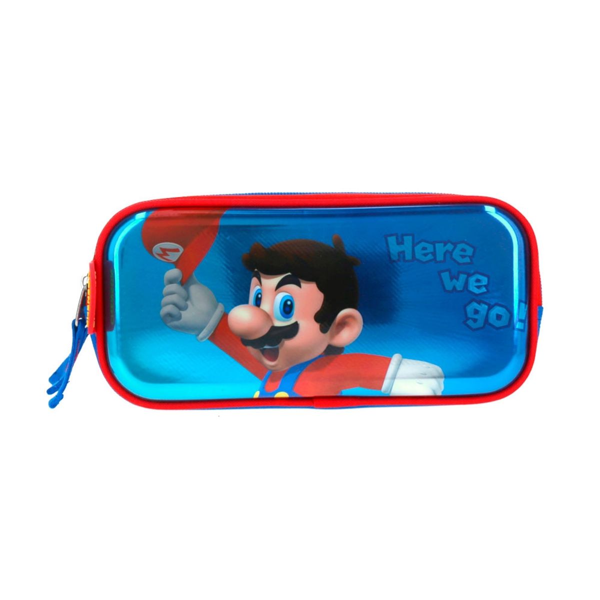 NINTENDO - ESTUCHE LAPICES INFANTIL SUPER MARIO