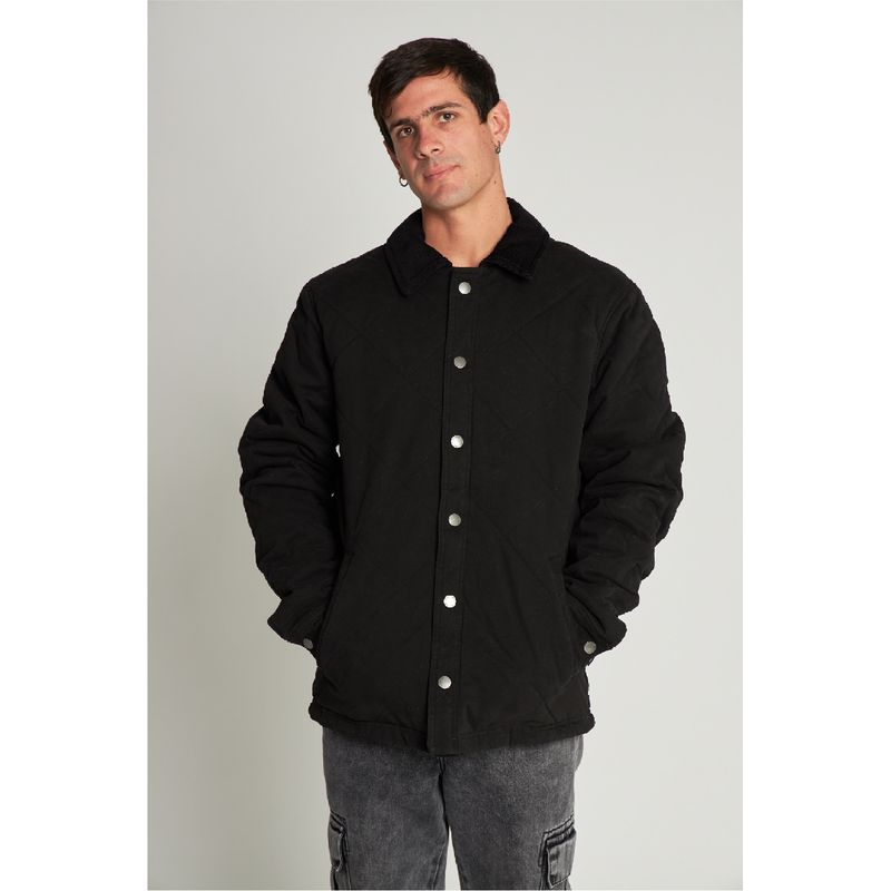 TOKE - Chaqueta Hombre Negra Toke