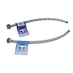 TAUMM - Pack 2 Flexibles Para Monomando 35 Cms M10 X 1/2"