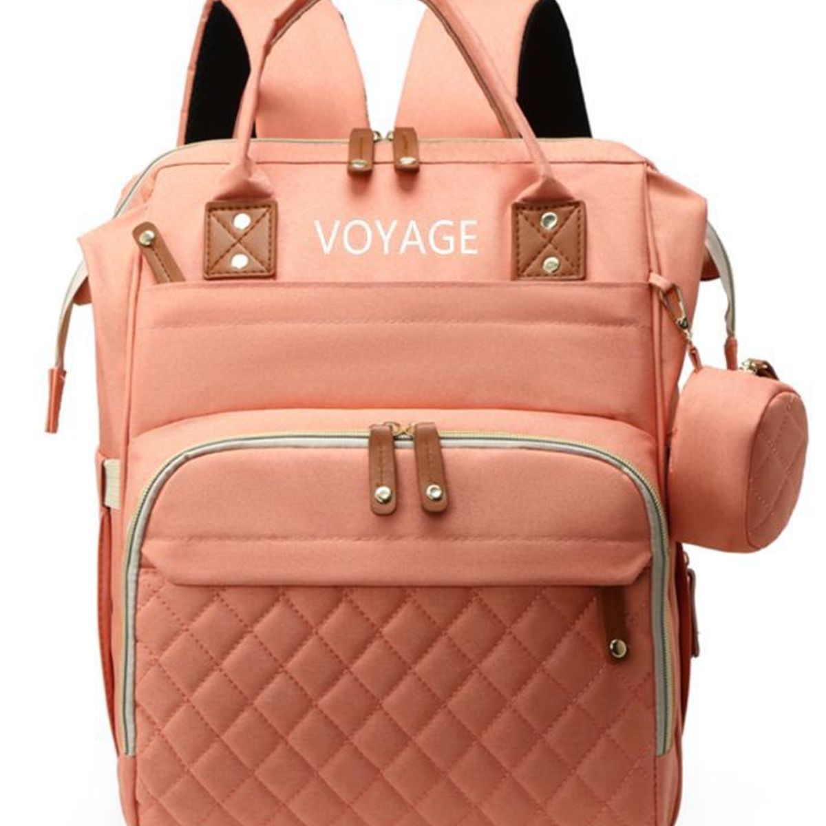 VOYAGE - Mochila Pañalera Maternal 3 en 1 Pink