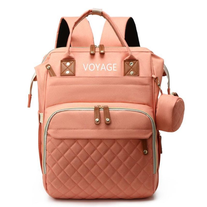 VOYAGE - Mochila Pañalera Maternal 3 en 1 Pink