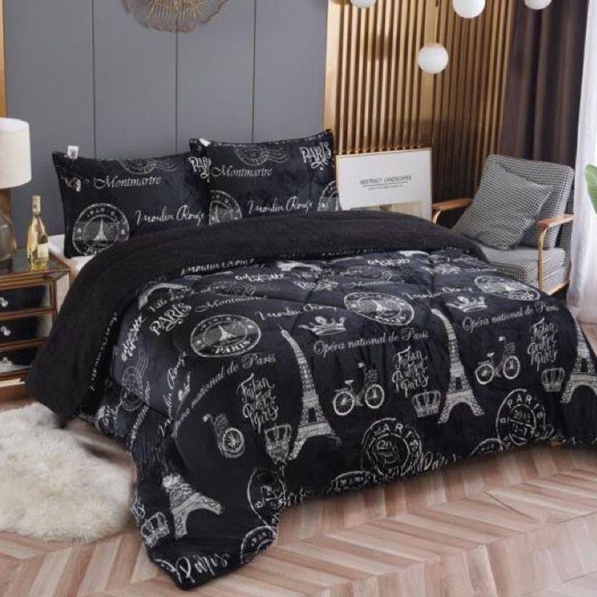 GENERICO - Cobertores Con Chiporro Plush De 1.5