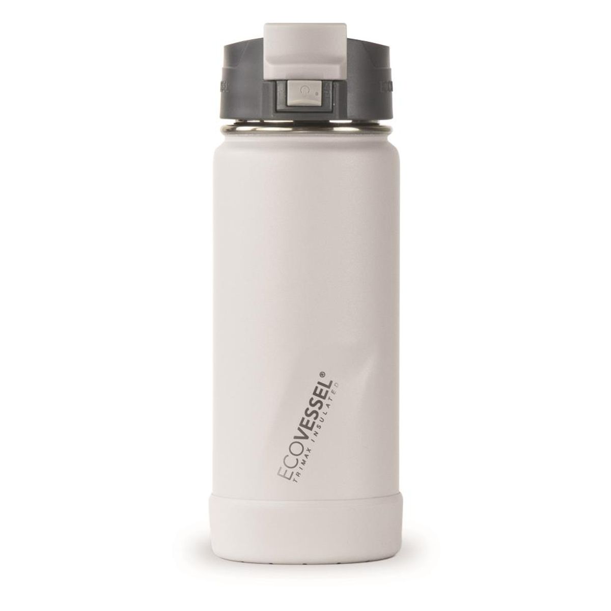 ECOVESSEL - Botella inox de viaje 473 ml The perk blanco