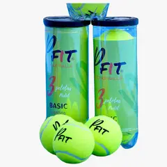 GENERICO - PELOTA PADEL 3 UNIDADES VERDES