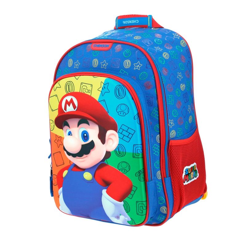NINTENDO - MOCHILA INFANTIL ORIGINAL SUPER MARIO BROS
