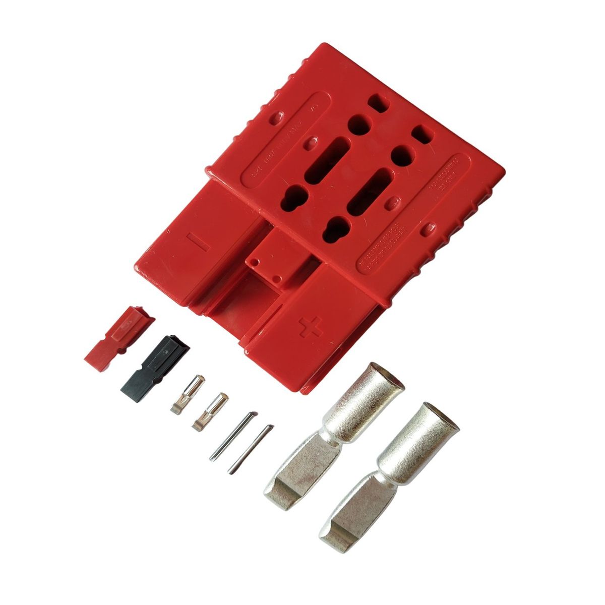 SMH - Conector Baterías Smh Sbe320 320a Rojo C/pines De Señal Aux
