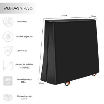 Imagen 2 del producto Funda Cobertor Para Mesa De Ping Pong Protector Impermeable