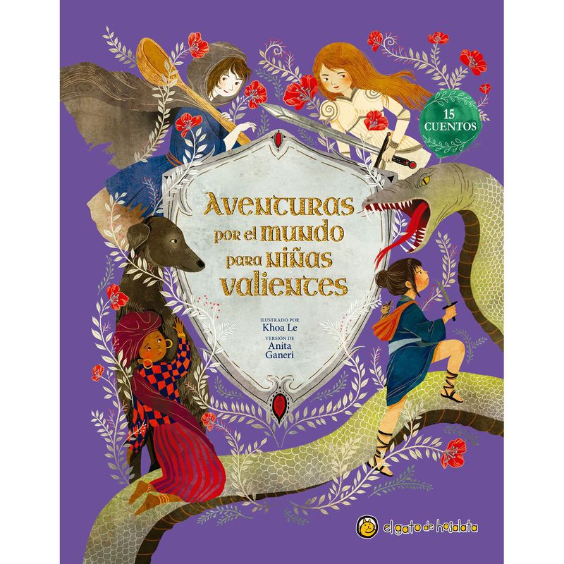EDITORIAL GUADAL - Libro Aventuras Por El Mundo Para Niñas Valien