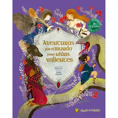 EDITORIAL GUADAL - Libro Aventuras Por El Mundo Para Niñas Valien