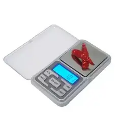 GENERICO - Mini balanza 500g 001g MH500 +2 pilas AAA
