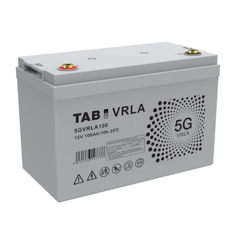 BATERIAS TAB - Batería Agm Tab 12v 100a 5gvrla100 Ciclo Profundo Europea