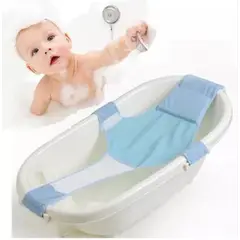 GENERICO - Malla seguridad red hamaca para bañera tina bebé niño