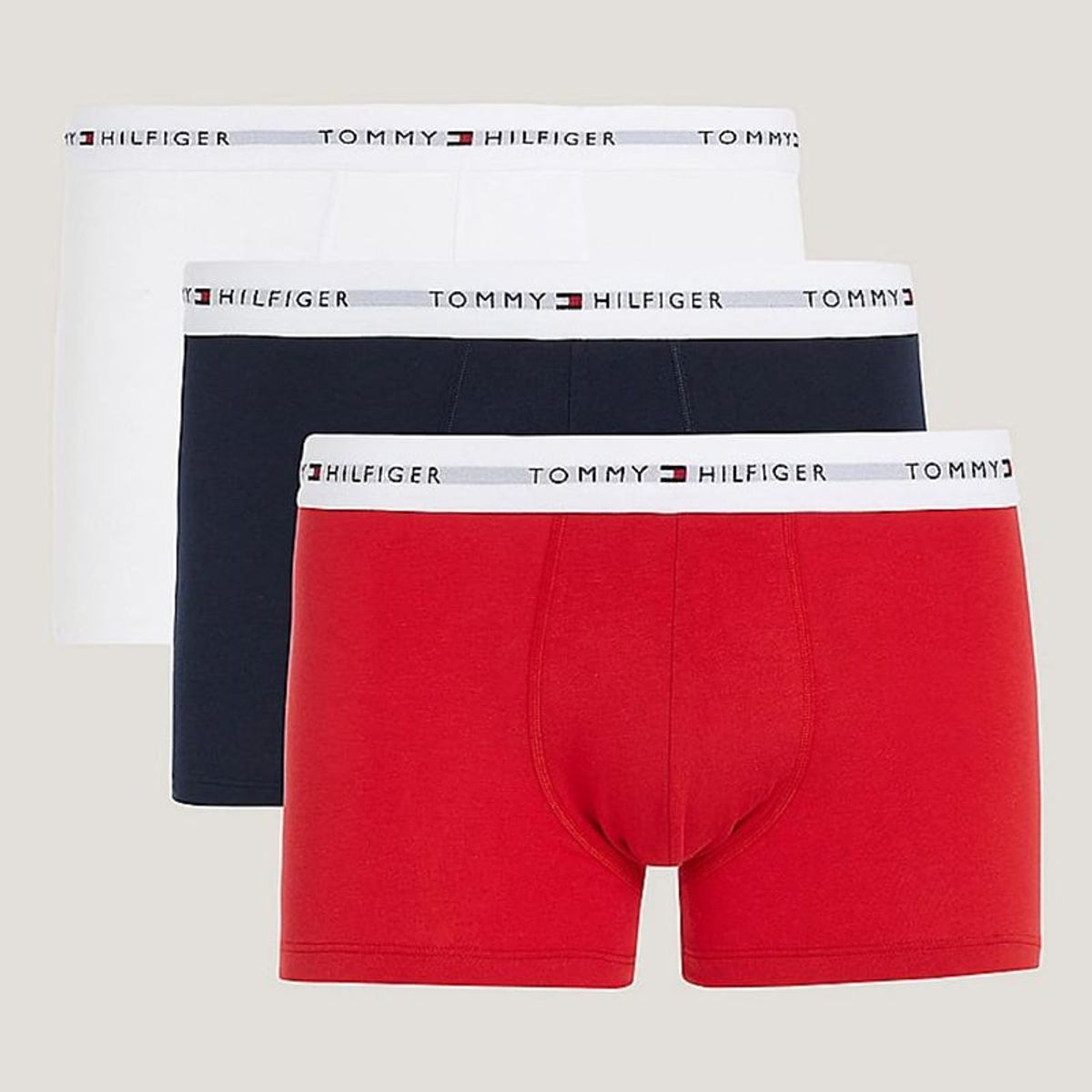 TOMMY HILFIGER - Pack De 3 Calzoncillos Trunk Essential Multicolor Tommy Hilfiger