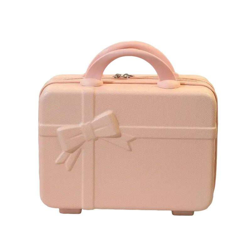 GENERICO - Mini Maleta de Mano Organizador de Viaje y Maquillaje Lazo