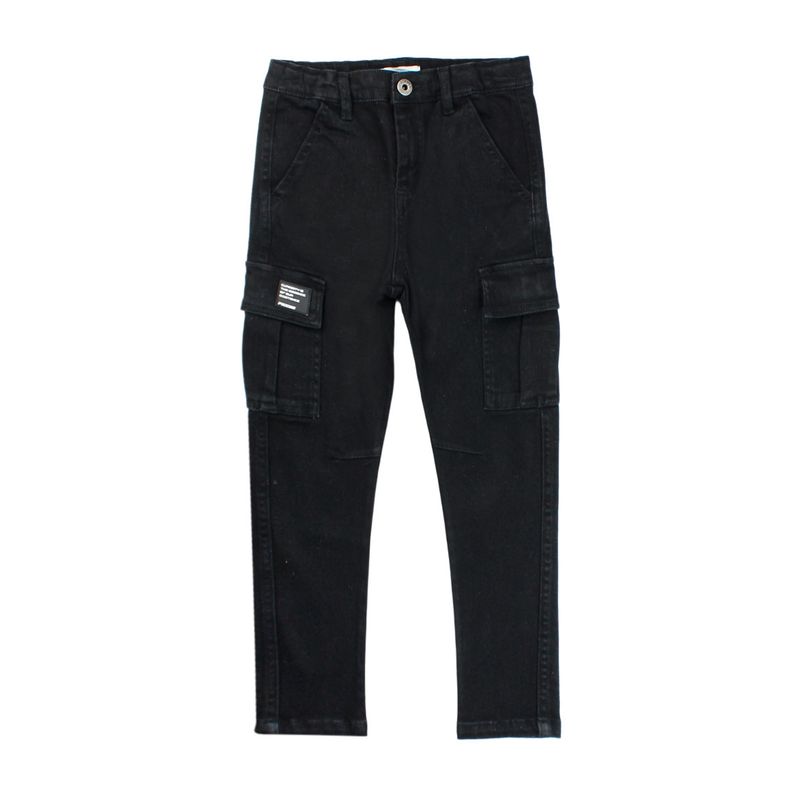 FICCUS - Pantalón Kids Niño Cosmic Negro